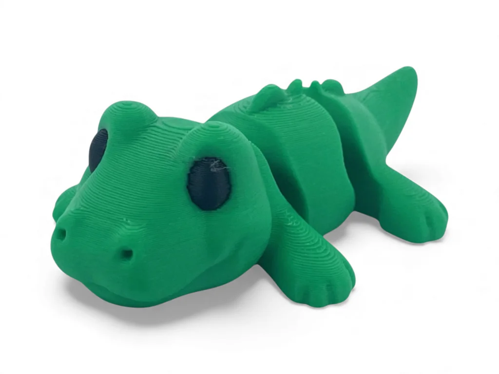 Артикулированный Аллигатор - 3D модель