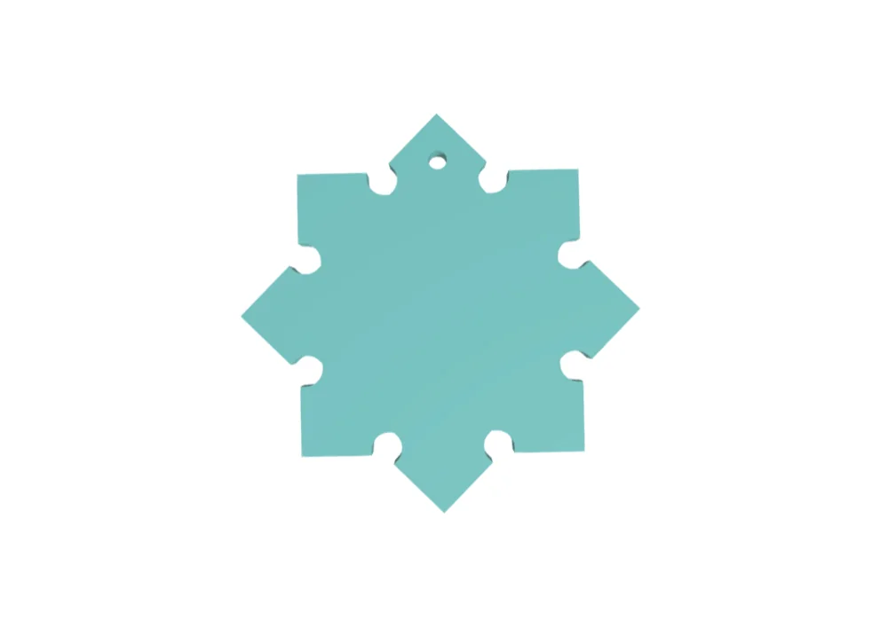 Серьги - 3D модель для печати