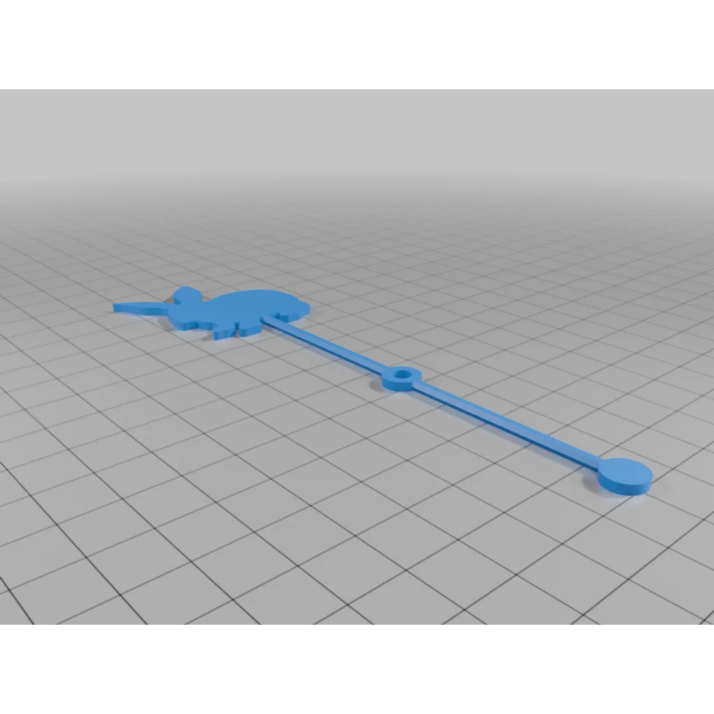 3D модель Модель для размешивания напитков - фото 2