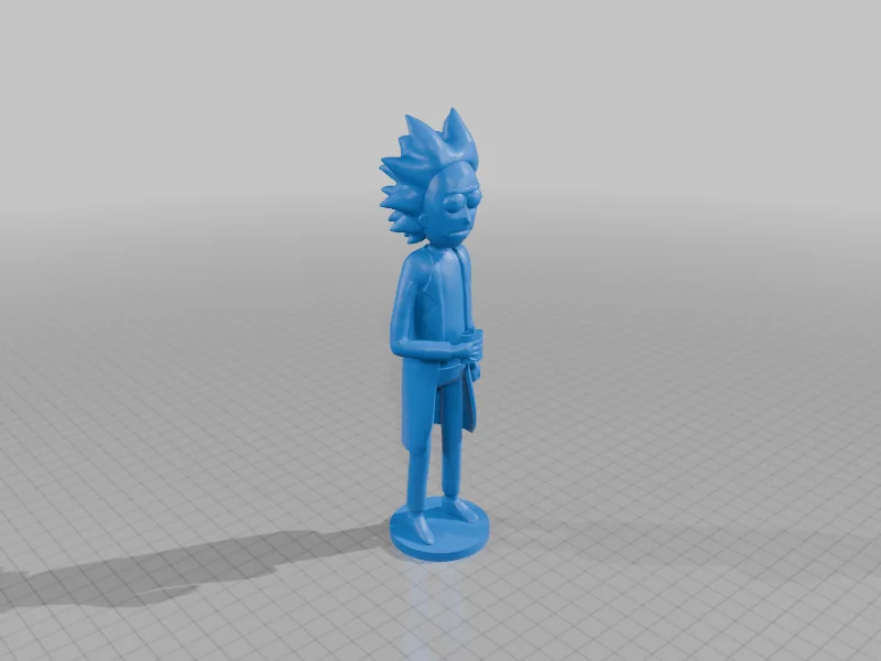 3D модель Rick Sanchez [Rick and Morty] Remix (Added Base) - фото 3