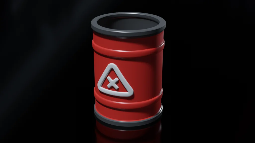 Минималистичный пенал в форме бочки