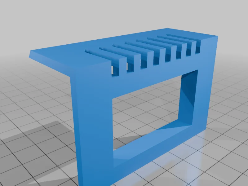 3D модель Держатель катушек с термометром и гигрометром - фото 7