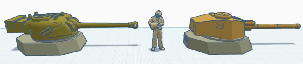 3D модель Моделі турелів для настільної гри Trench Crusade - фото 4