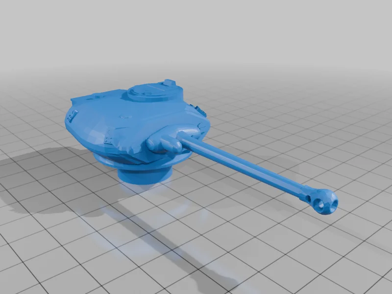 3D модель Моделі турелів для настільної гри Trench Crusade - фото 15