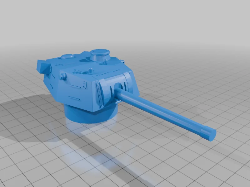 3D модель Моделі турелів для настільної гри Trench Crusade - фото 17