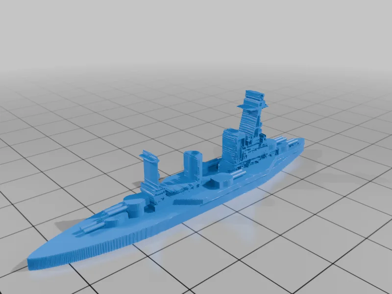 3D модель World War II Battleship Models, 1/2400 Scale - фото 16