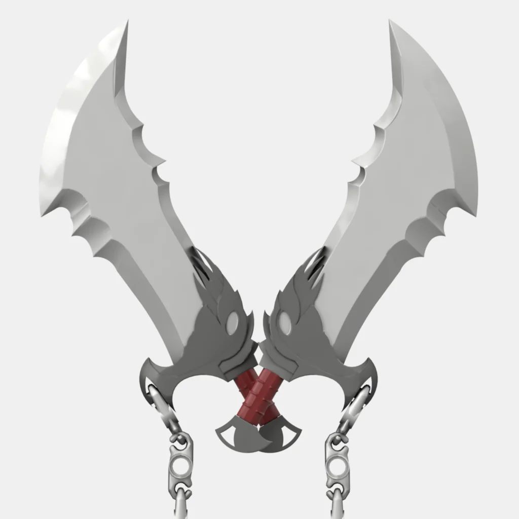 Модель Bionicle: Клинки Хаоса (Бог Войны)