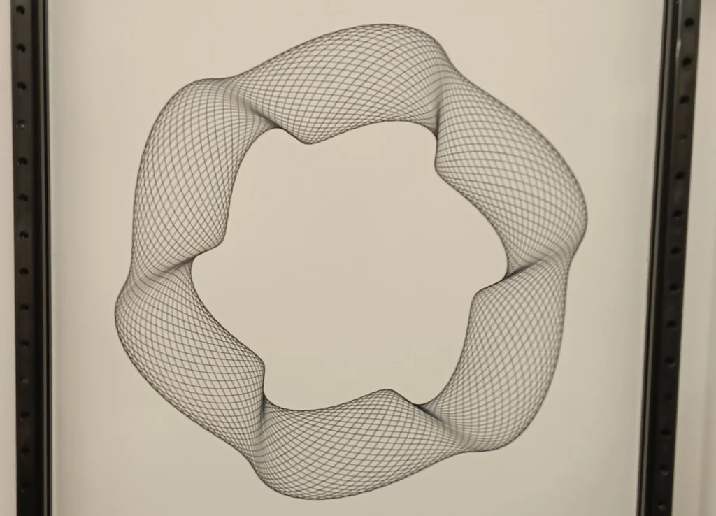 Циклоидный ручной плоттер