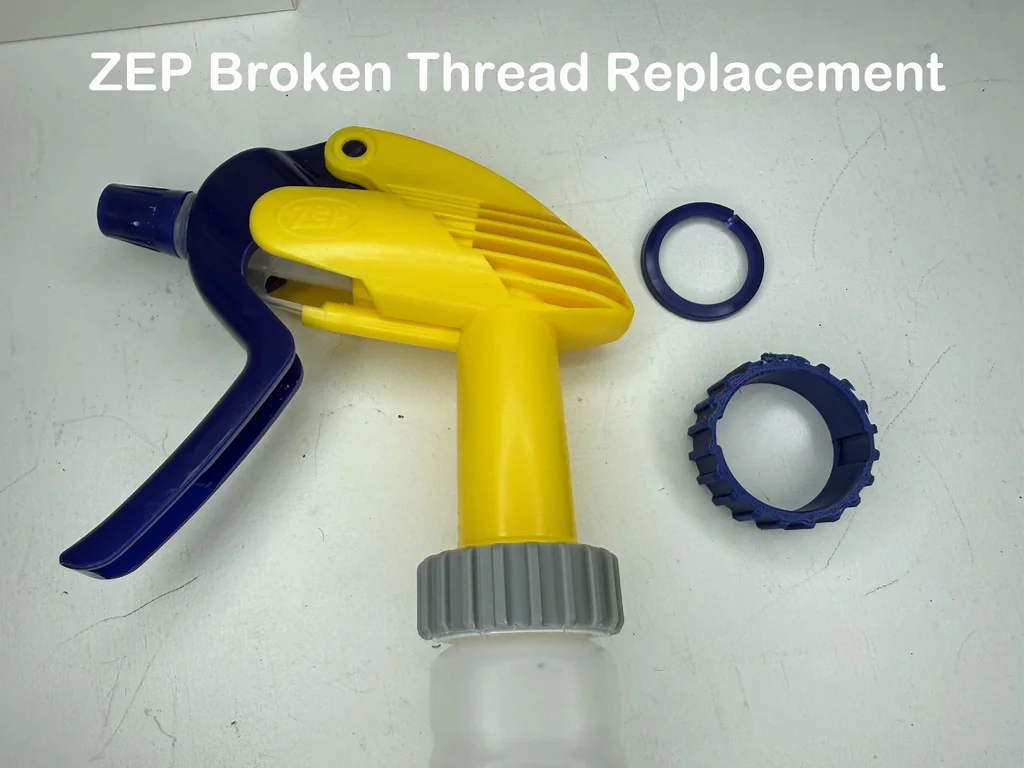 Замена сломанной резьбы для распылителя ZEP Professional