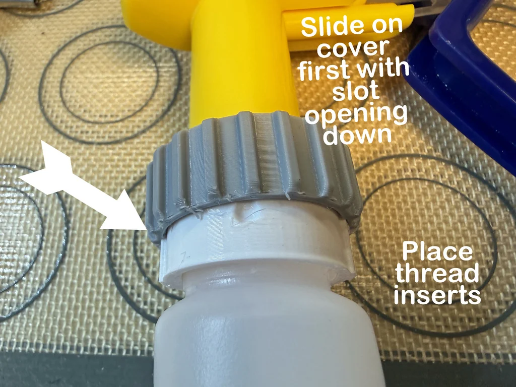 Замена сломанной резьбы для распылителя ZEP Professional