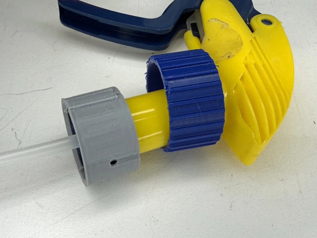 Ремонт распылителя ZEP Professional с поломкой шейки