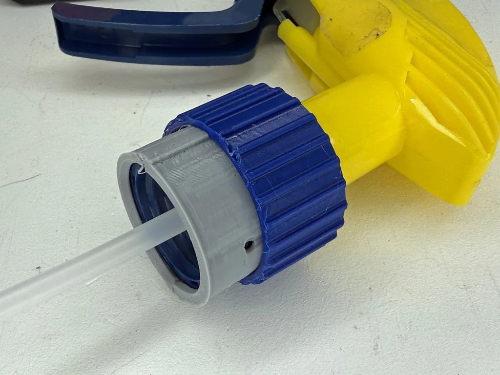 Ремонт распылителя ZEP Professional с поломкой шейки