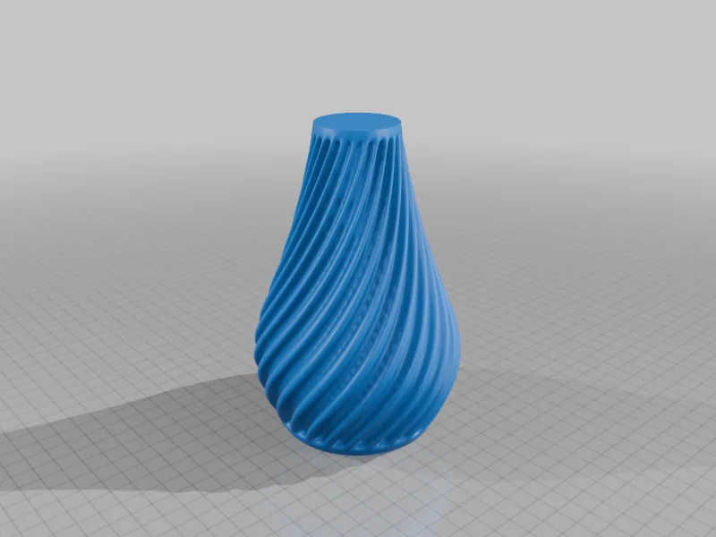 Спиральная ваза