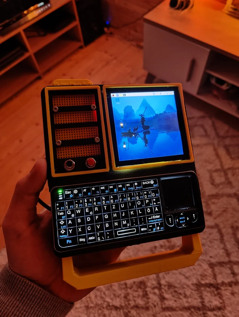 Складной кибердек Handheld Foldable Cyberdeck (CyberPlug 3.0)