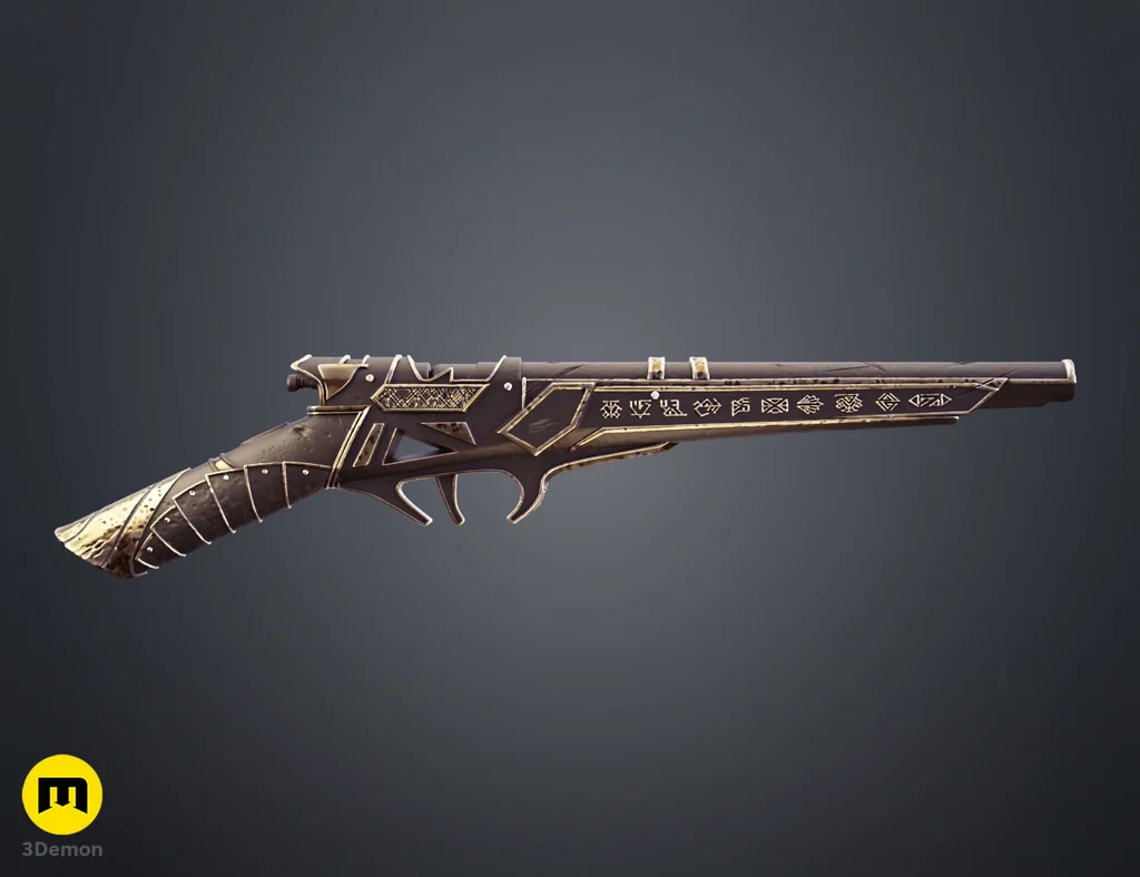 3D-модель оружия Густава из Expedition 33