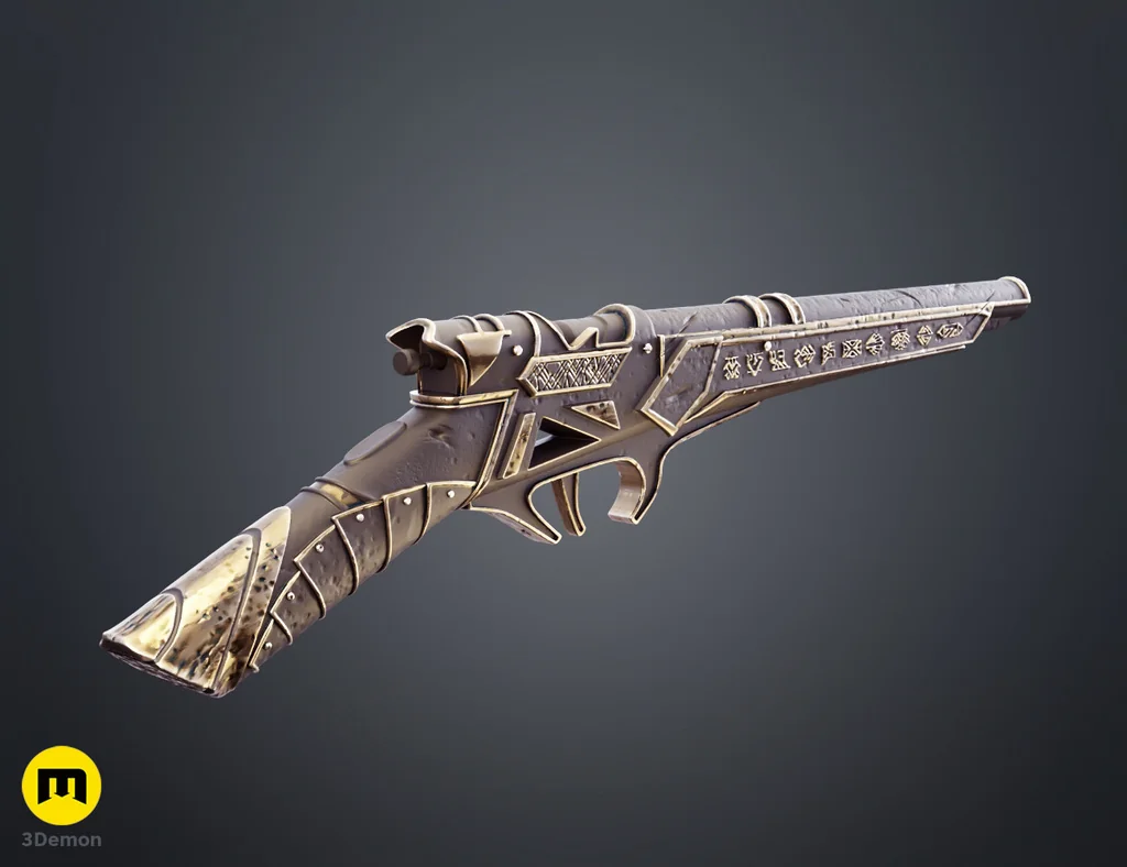 3D-модель оружия Густава из Expedition 33