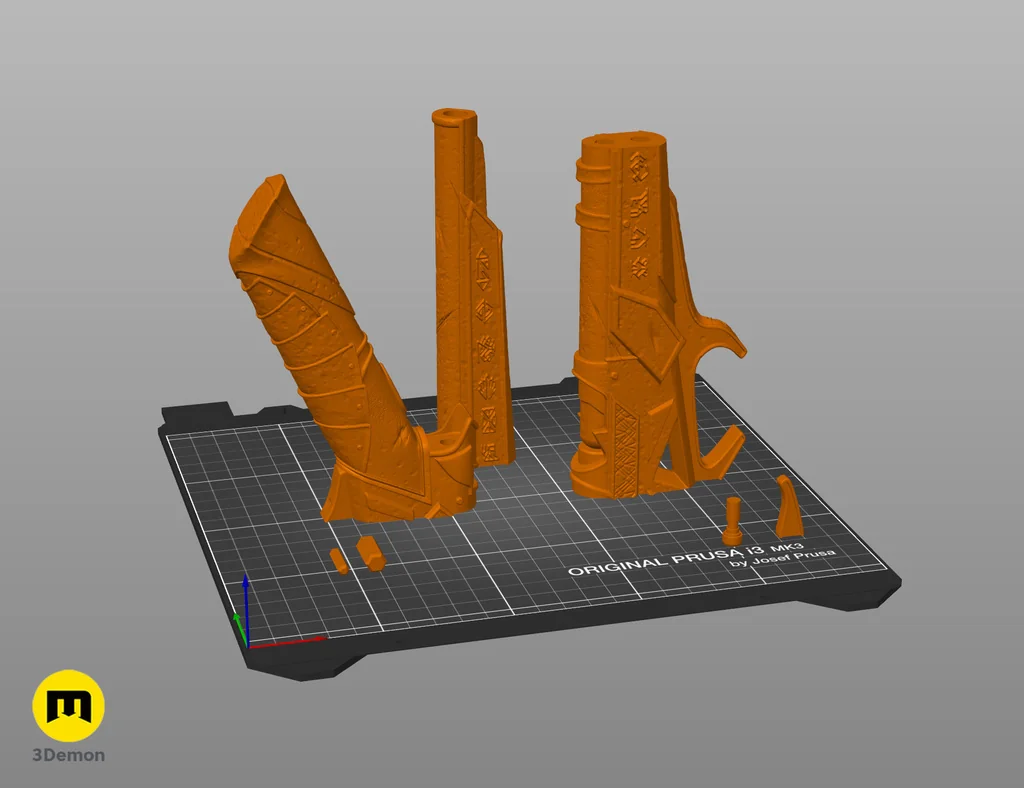 3D-модель оружия Густава из Expedition 33