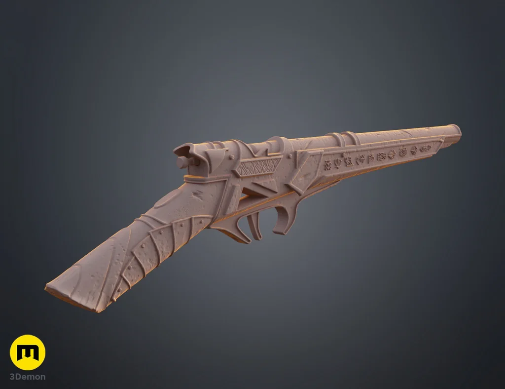 3D-модель оружия Густава из Expedition 33