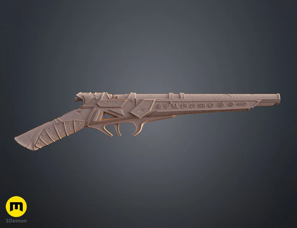 3D-модель оружия Густава из Expedition 33