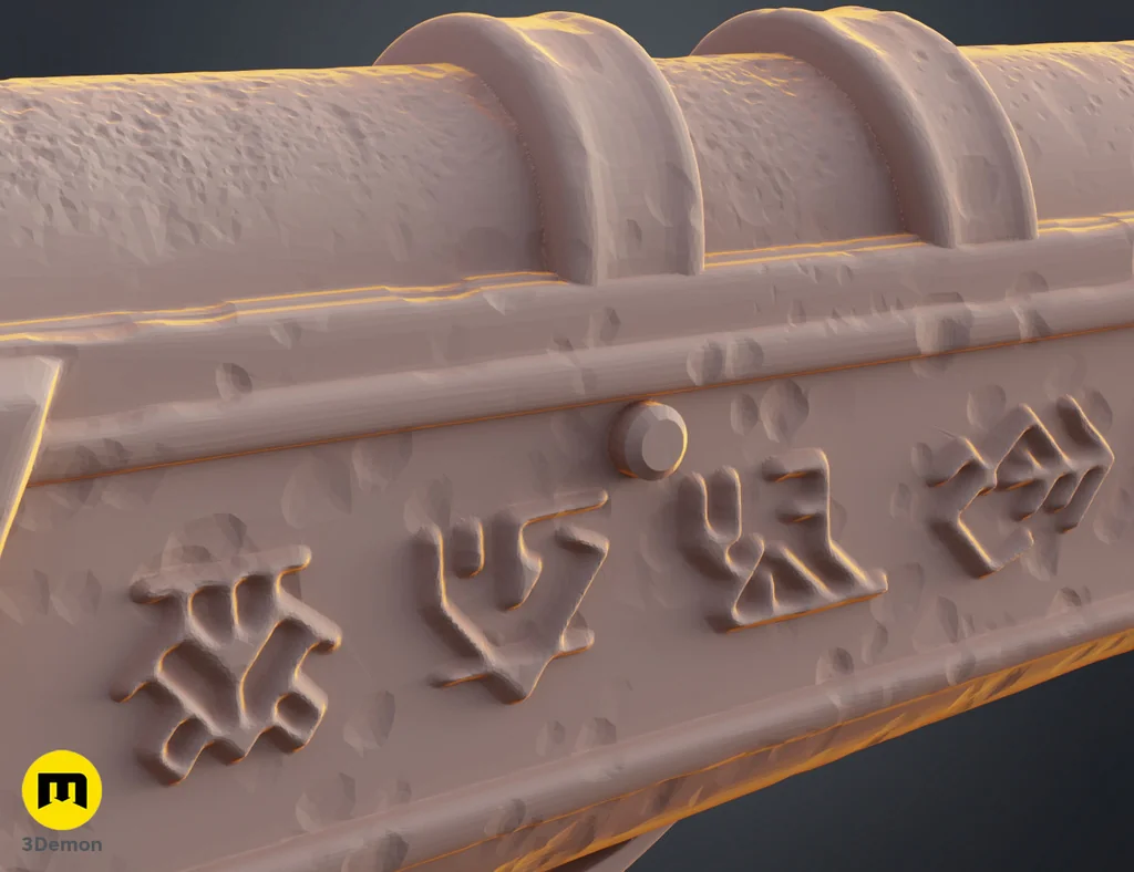 3D-модель оружия Густава из Expedition 33