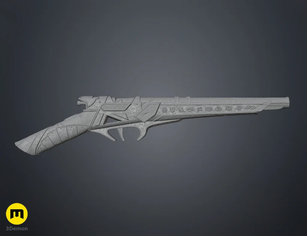 3D-модель оружия Густава из Expedition 33