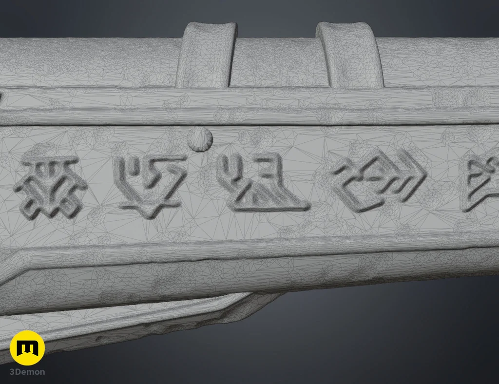 3D-модель оружия Густава из Expedition 33