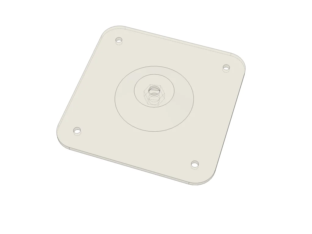 Плата крепления VESA к штативному винту 1/4"-20