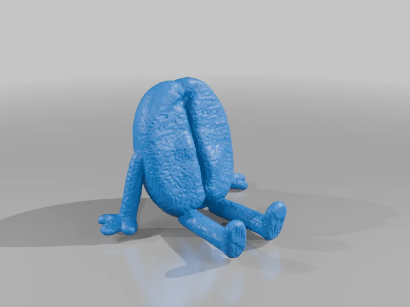 Модель Сидящего кофейного зерна