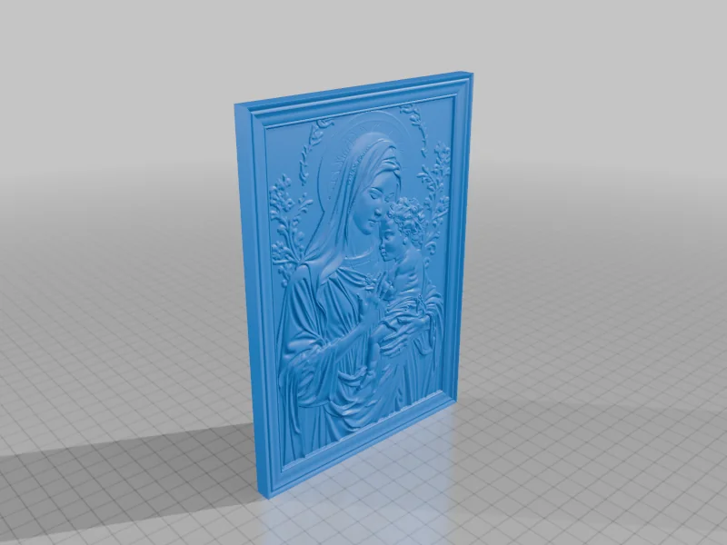 Рельеф Девы Марии