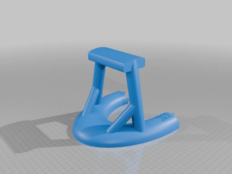 Anycubic Kobra X - Филаментный держатель и мусорная коробка