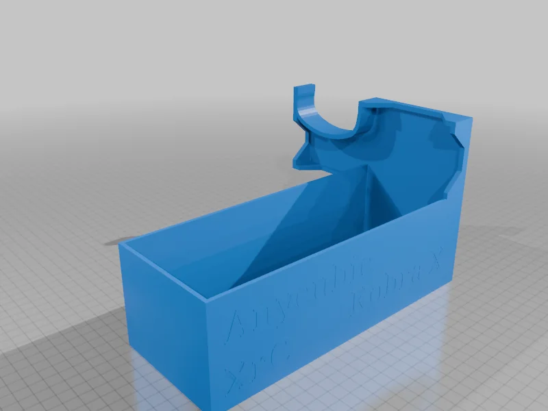 Anycubic Kobra X - Филаментный держатель и мусорная коробка