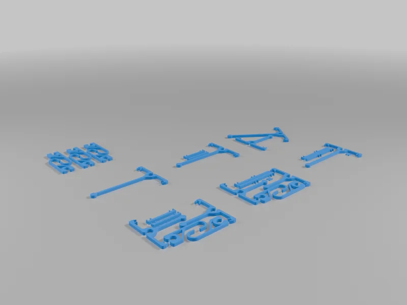 Модульная стойка для катушек с нитками