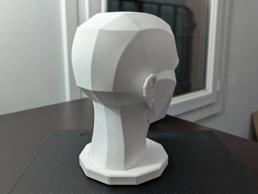 3D Модель Головы Asaro для Печати