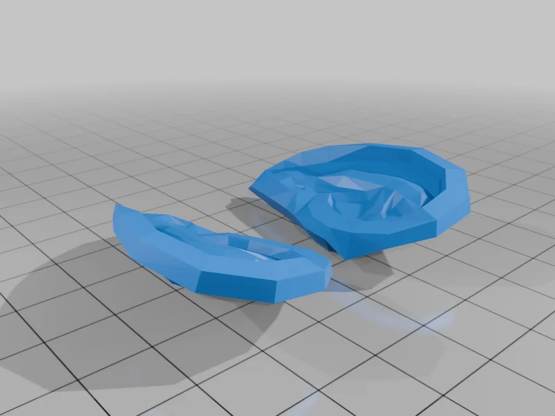 3D Модель Головы Asaro для Печати