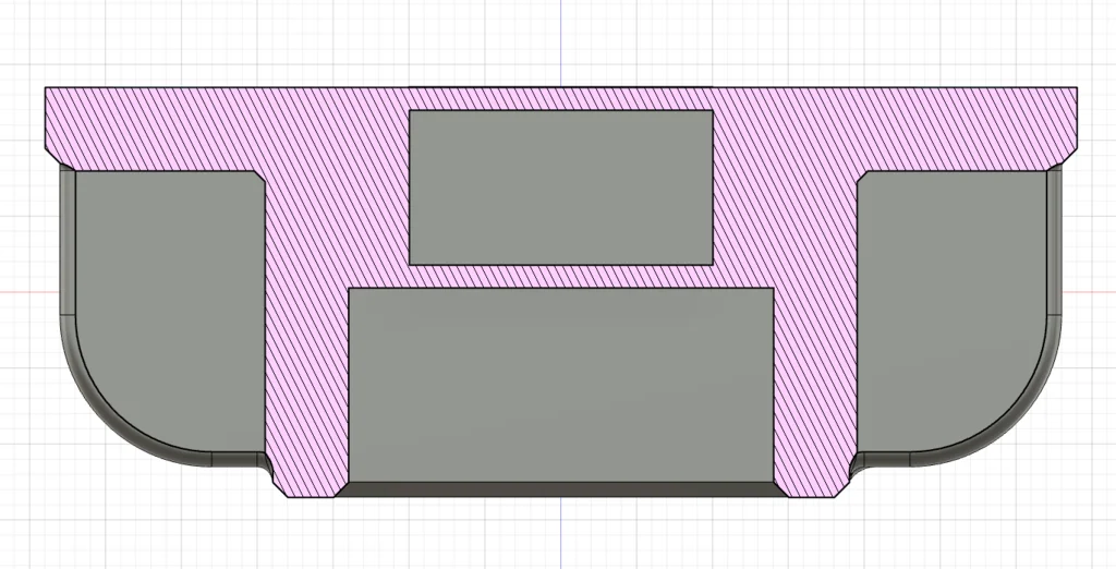 Магнитный держатель для пистолета с встраиваемыми магнитами