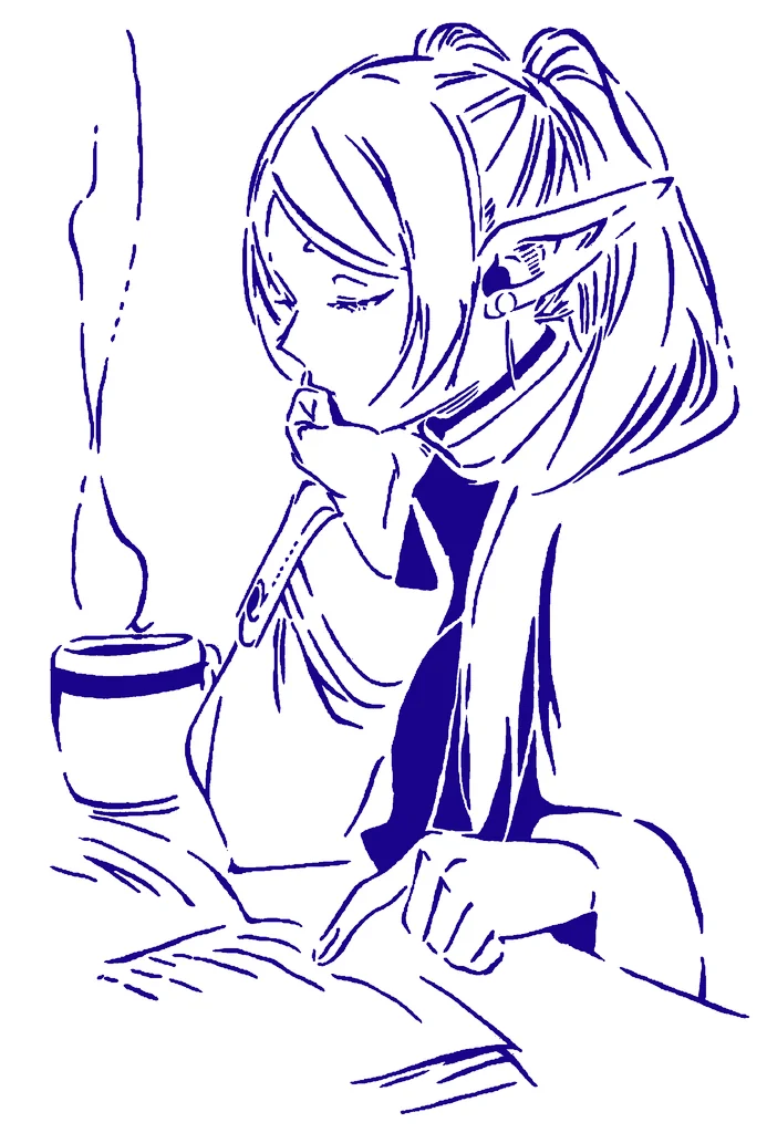 Модель Frieren для 3D-печати