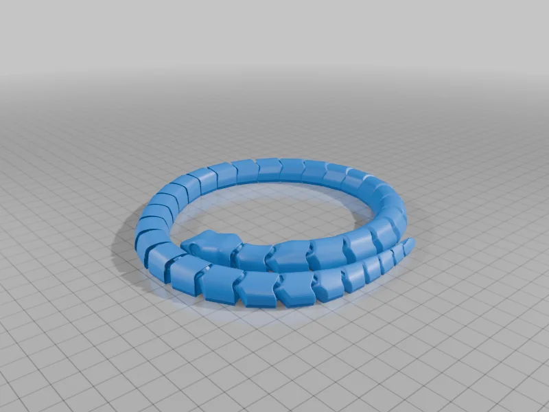 Гибкая модель змеи Натрий для фиджетов (50 см+)