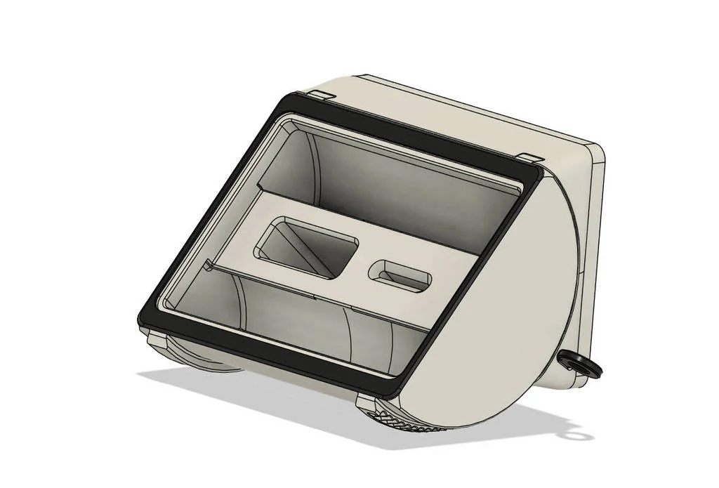 3D модель Snapmaker U1 Touchscreen Tilting Stand ±40° - фото 9