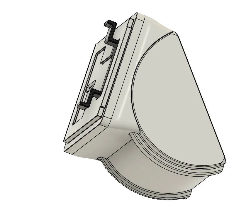 3D модель Snapmaker U1 Touchscreen Tilting Stand ±40° - фото 11