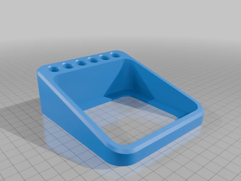 Подставка для карандашей с ящиком