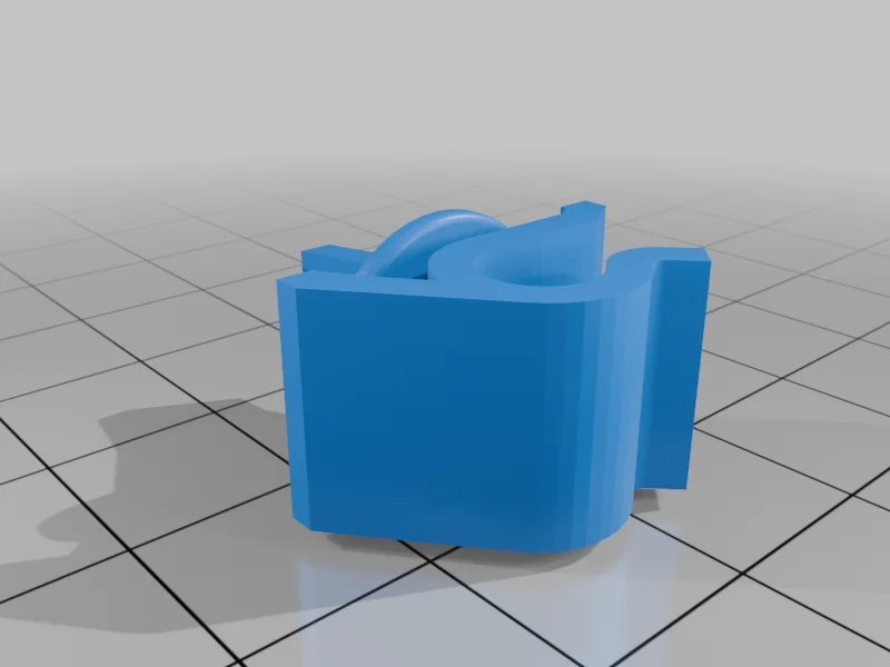 3D модель Кліпса тросика акселератора Suzuki - 0940305311 - фото 2