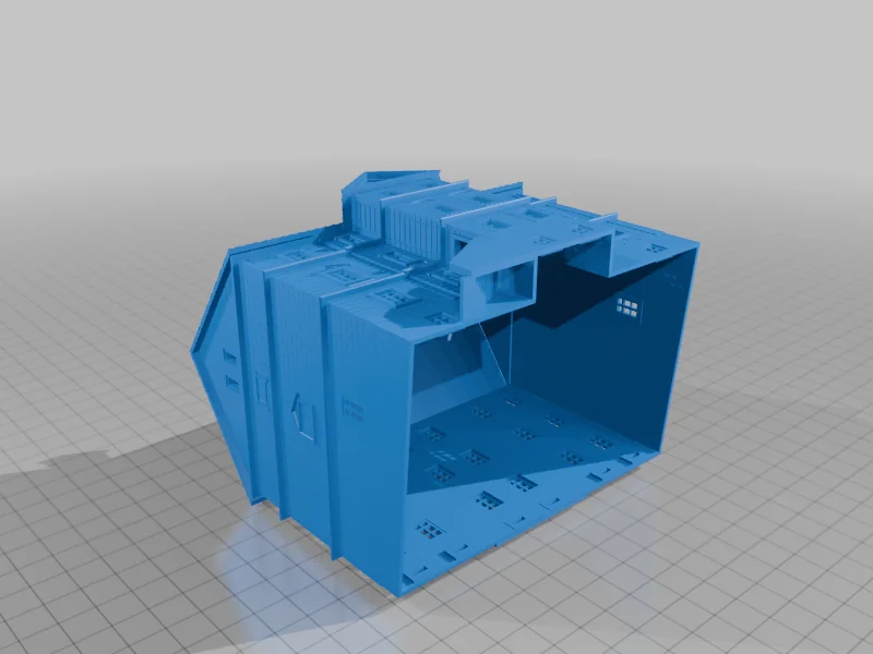 3D модель Міський дім - Лібчіце, Летецка - фото 4