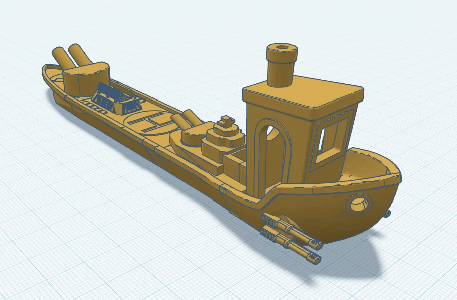 Супер Бэттл Бенчи - 3D Модель