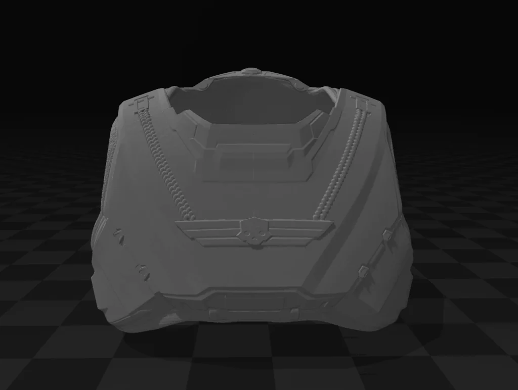 Модель: Грудной бронежилет Helldivers 2