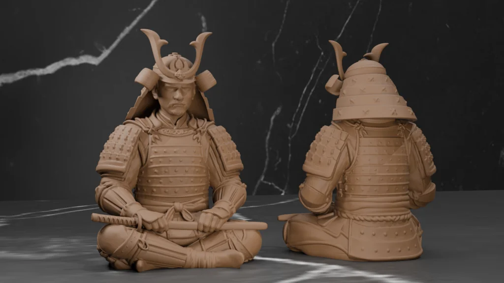 Бронированный самурай - Медитация