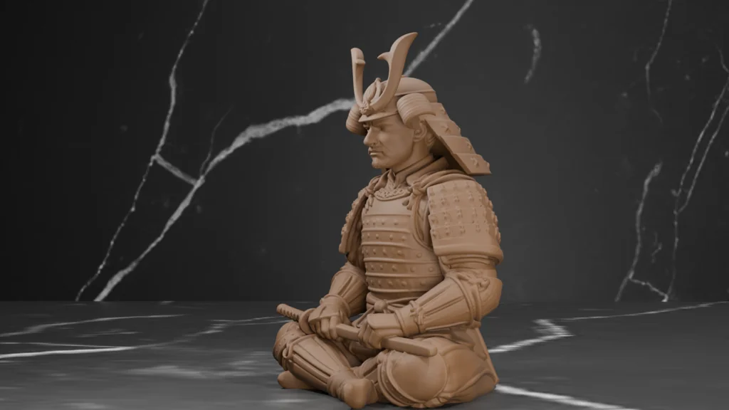 Бронированный самурай - Медитация