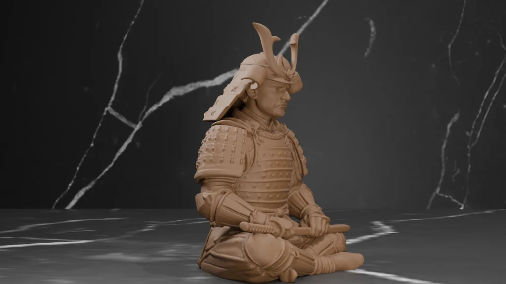 Бронированный самурай - Медитация