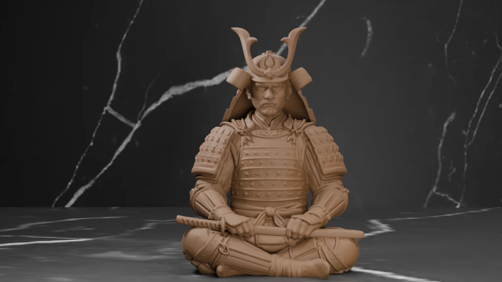 Бронированный самурай - Медитация