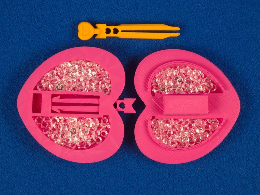 Сердце любви: замковая коробка для Валентина