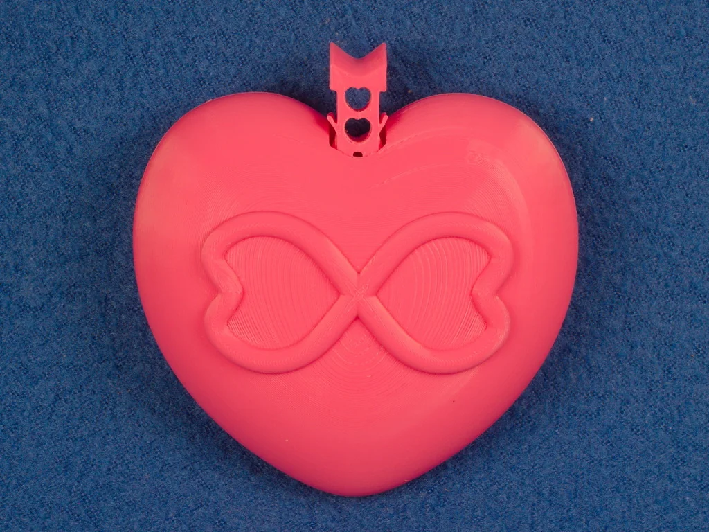 Сердце любви: замковая коробка для Валентина